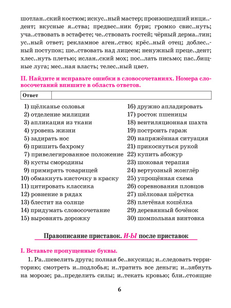 Русский язык. Тренажер по орфографии и пунктуации. 9 класс