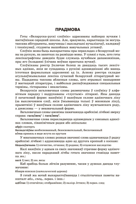 Большой белорусско-русский, русско-белорусский словарь