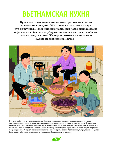 Вьетнамская кухня в иллюстрациях 