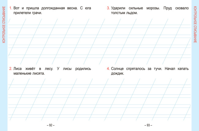 Русский язык. Развивающий тренажер. 1 класс
