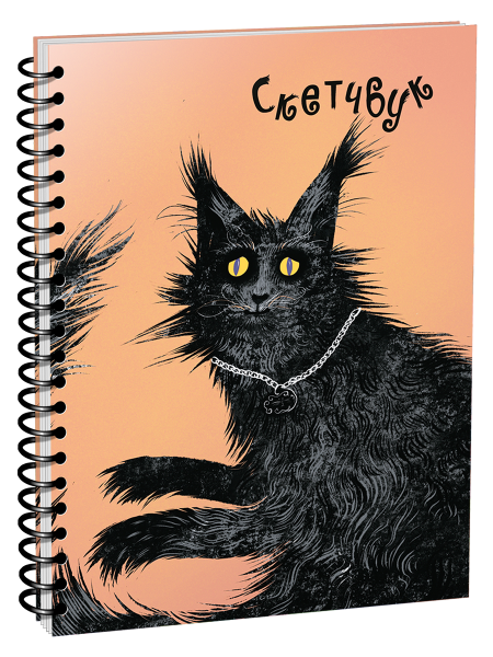 Скетчбук Кошачий король