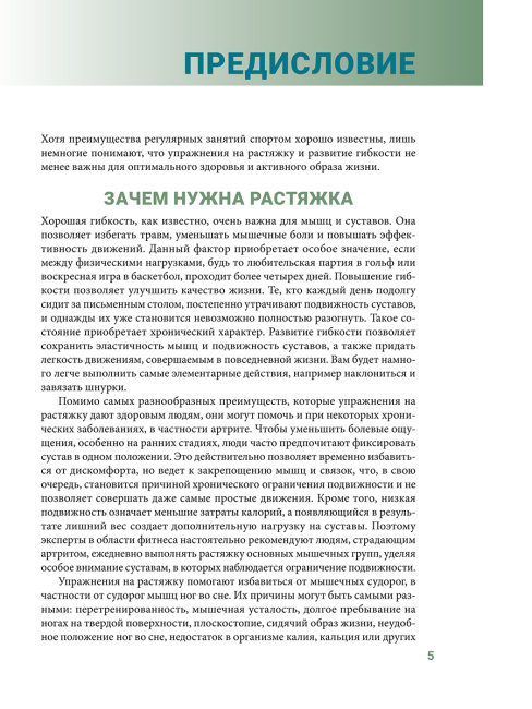 Анатомия упражнений на растяжку