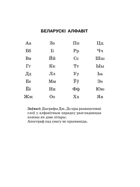 Арфаграфiчны слоўнiк беларускай мовы
