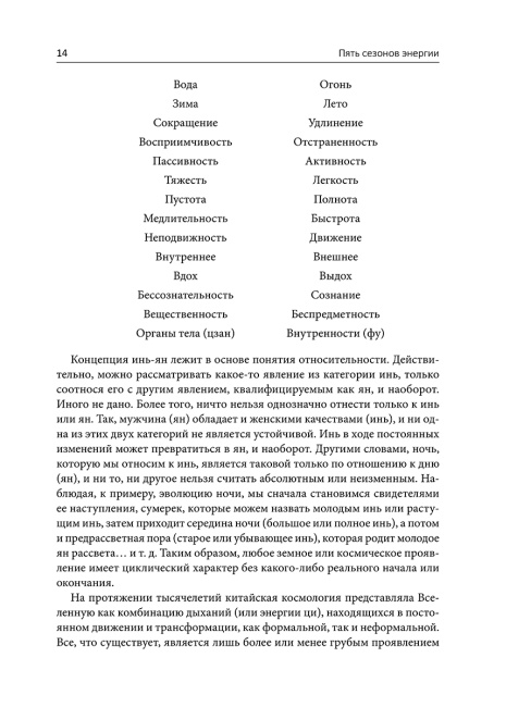 Пять сезонов энергии: Китайская медицина на каждый день